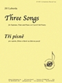 Three Songs For Soprano, Flute & Piano
