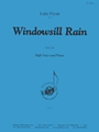 Windowsill Rain - S Or T/pno
