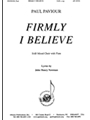 Firmly I Believe