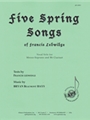 Five Spring Songs - Mez Sop Solo-clt