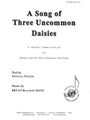 A Song Of Three Uncommon Daisies- Sss-pno