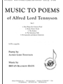 Music to Poems of Alfred Lord Tennyson - Set I