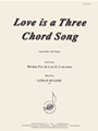 Love Is A Three Chord Song - Voc Solo/pno