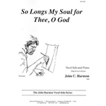 So Longs My Soul For Thee, O God - S/t-pno