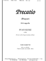Precatio/prayer - Ssa A Cap