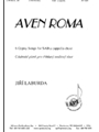 Aven Roma (6 Gypsy Sgs) - Sab A Cap