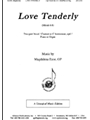 Love Tenderly - Sa-pno-clnt-fl