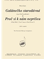 Galanecko Starodavna And Proc Si K Nam Nepriseu - Satb A Cap
