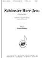 Schonster Herr Jesu