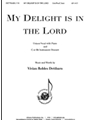 My Delight Is In The Lord - Unis Chr-pno