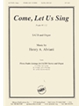 Come, Let Us Sing - Ps. 95, 1-2 - Satb-org