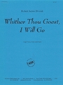 Whither Thou Goest, I Will Go - High Voc-fl-pno