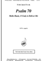 Psalm 70 - Satb A Cap