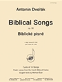 Biblical Songs - High Voice-pno (new English Text By M Sust)