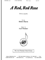 A Red, Red Rose - Ssa A Cap