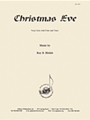 Christmas Eve - Voc Solo-fl-pno