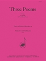 Three Poems - Med.voc Solo