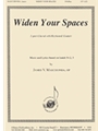 Widen Your Spaces/is. 54:2,3 - Satb-pno
