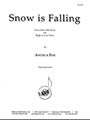 Snow Is Falling - Voc Solo-pno