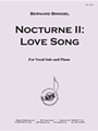 Nocturne Ii: Love Song - Voc-pno