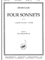 Four Sonnets - Satb A Cap