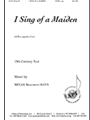 I Sing Of A Maiden