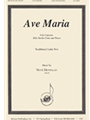 Ave Maria - Ssa-solo- Pno
