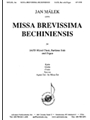 Missa Brevissima Bechiniensis