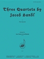 Three Quartets By Jacob Handl - Fl 4