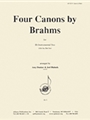 Four Canons By Brahms Fr Op. 113 - 3 Eb Sax
