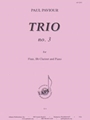 Trio, No. 3, Op. 9 - Flute, Clarinet, Piano