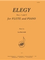 Elegy Nos. 1 And 2 For Flute And Piano