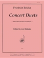 Concert Duets For Bb Clnt (tsx) & Tba