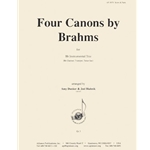 Four Canons By Brahms Fr Op. 113 - Clnt 3