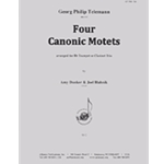 Four Canonic Motets - Clnt 3