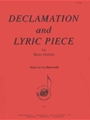 Declamation And Lyric Piece For Brass Quintet