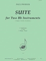 Suite For Two Bb Instruments - Trp, Clt, Sx