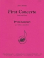First Concerto/prvni Koncert - Vln Solo