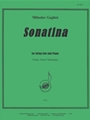 Sonatina For String Solo - Vln