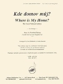 Where Is My Home?-kde Domov Muj? - Strg Orch