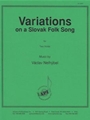 Variations On A Slovak Folk Song - Vla Duet