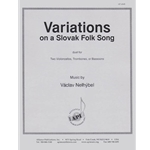 Variations On A Slovak Folk Song - Trb2/bsn 2