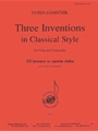 Three Inventions... Vla 2 Or Vc 2