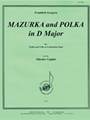 Mazurka & Polka In D Major - Vln & Cbs