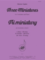 Three Miniatures: Morning, Afternoon & Evening - String Solo