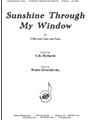 Sunshine Through My Window