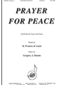 Prayer for Peace