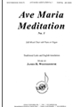 Ave Maria Meditation, No. 1