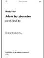 Adam Lay Ybounden