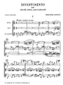 Divertimento  Opus 37